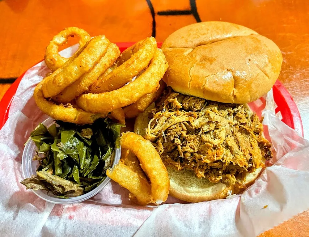 Pork Sandwich Onion Rings