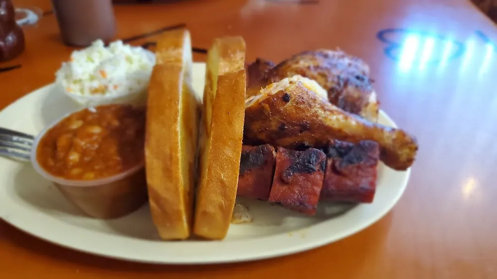 Ribs and Chicken Lunch Special